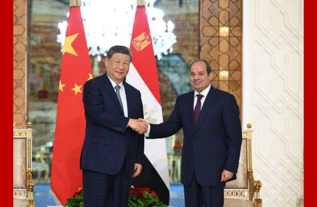 习近平同埃及总统塞西会谈